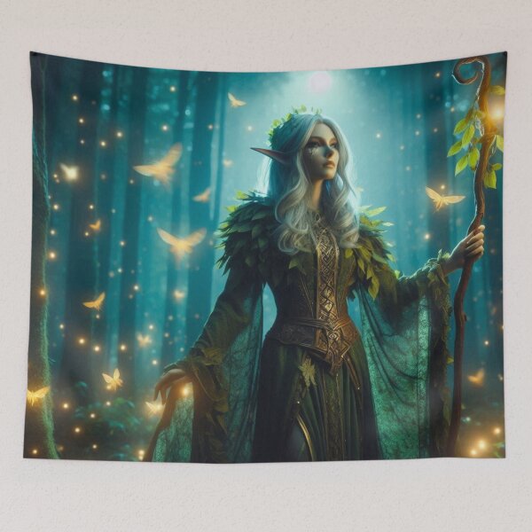 Item preview, Elven Druid designed and sold by Jennifer McBride.
