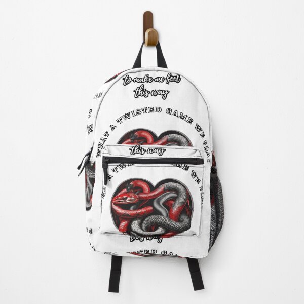 Item preview, Red black twisted snake in heart designed and sold by Atarac.