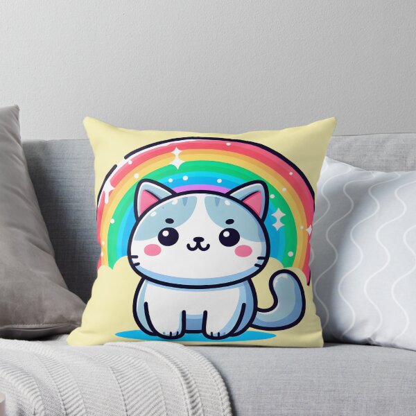 Item preview, Gatito arcoiris designed and sold by Rudynhu.