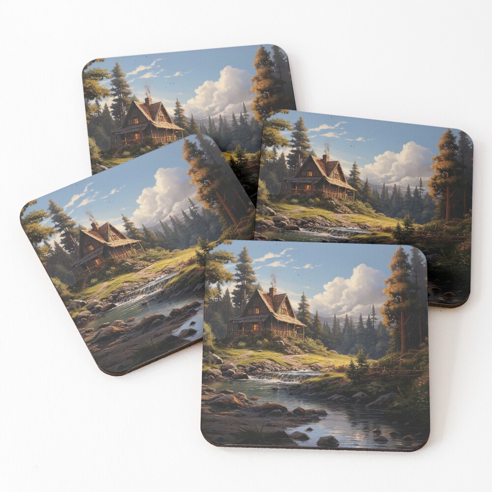 Item preview, Coasters (Set of 4) designed and sold by dabblerscorner.