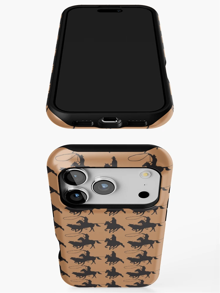 Thumbnail 3 of 4, iPhone Case, Team Roper - Rodeo Cowboy designed and sold by handsoftime2020.