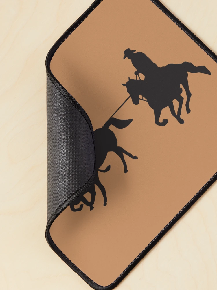Thumbnail 2 of 5, Mouse Pad, Team Roper - Rodeo Cowboy designed and sold by handsoftime2020.