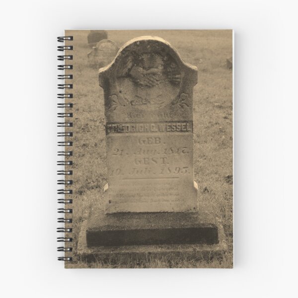 Item preview, Sepia-Tinted Rustic Gothic Gravestone designed and sold by CountyKent.