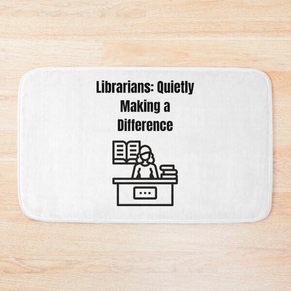 Item preview, Librarians: Quietly Making a Difference (Black Lettering) designed and sold by TeesbyAngela.