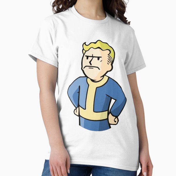 Item preview, Pegatina de Vault Boy enojado designed and sold by AlbiArt1101.