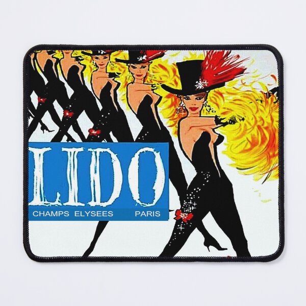 Item preview, Lido Vintage Night Club Paris Advertising Print designed and sold by posterbobs.