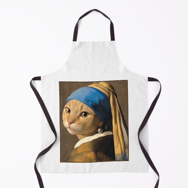 Item preview, Cat With The Pearl Earring designed and sold by MudcreekDesign.