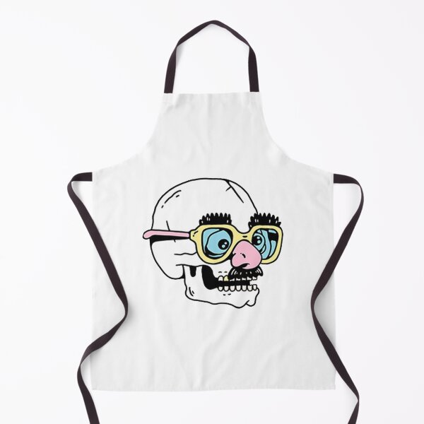 Item preview, skull with glasses designed and sold by luannsemmsobre.