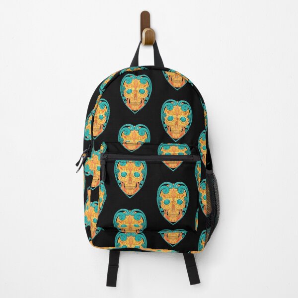 Item preview, Fiery orange sapphire and turquoise skull jewelry design. designed and sold by Jiwsurreal.