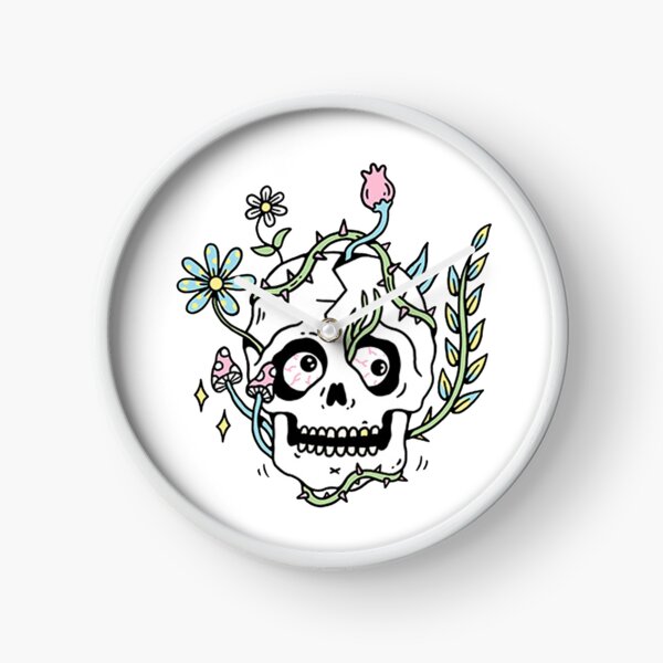 Item preview, skull flowers designed and sold by luannsemmsobre.