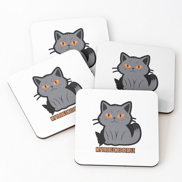 Item preview, My Problem is People, Paw in my Heart designed and sold by TheDarkStone.