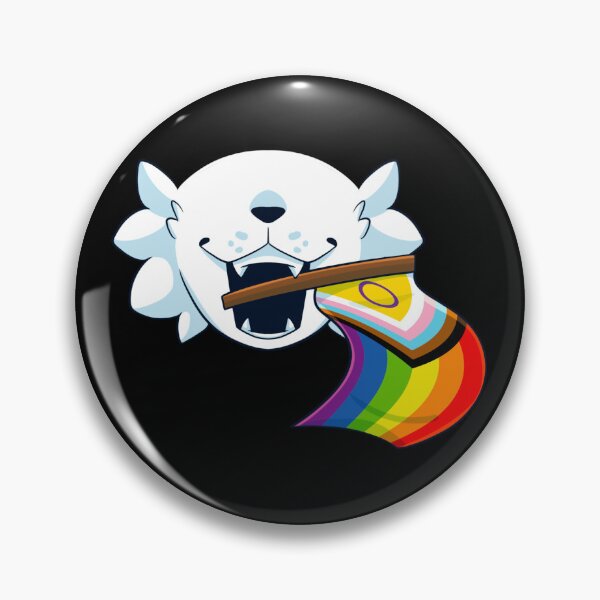 Aperçu de l'œuvre Drapeau LGBTQ+ en fourrure créée et vendue par Trekosaur.