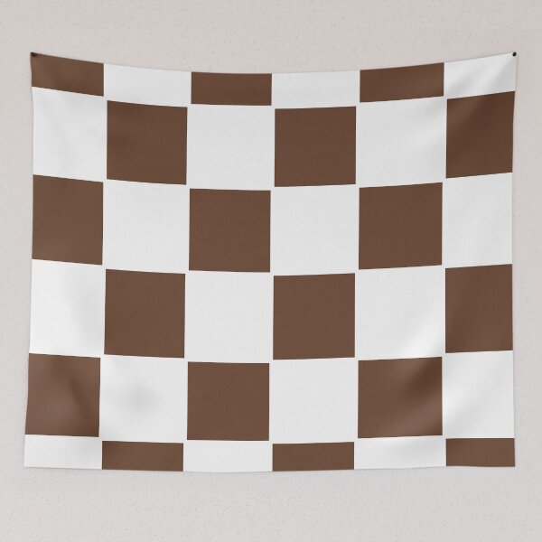Item preview, Brown Checkered Pattern designed and sold by dinelson.