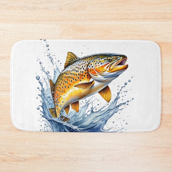 Item preview, Brown Trout Splash designed and sold by SCX03.