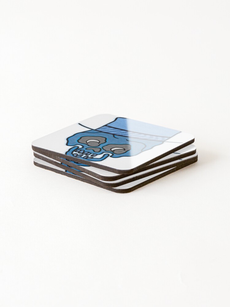 Thumbnail 4 of 5, Coasters (Set of 4), Skeleton  designed and sold by CountMathula.