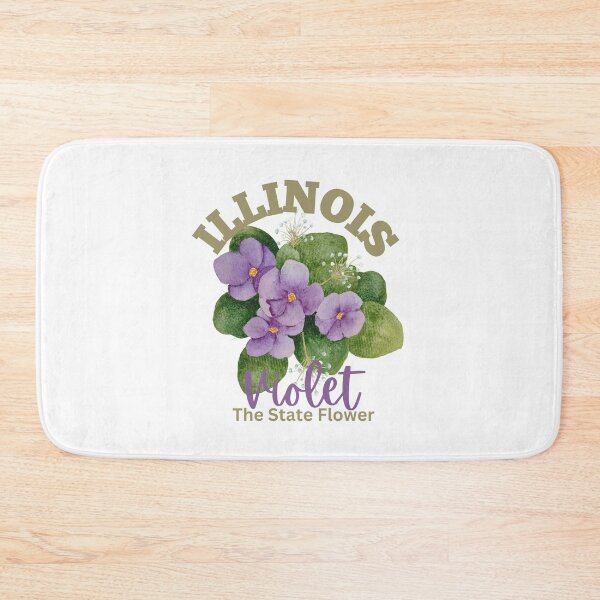 Artikelvorschau, Illinois State Flower Violet Klassisches T-Shirt Aufkleber entworfen und verkauft von ThinkNature!.