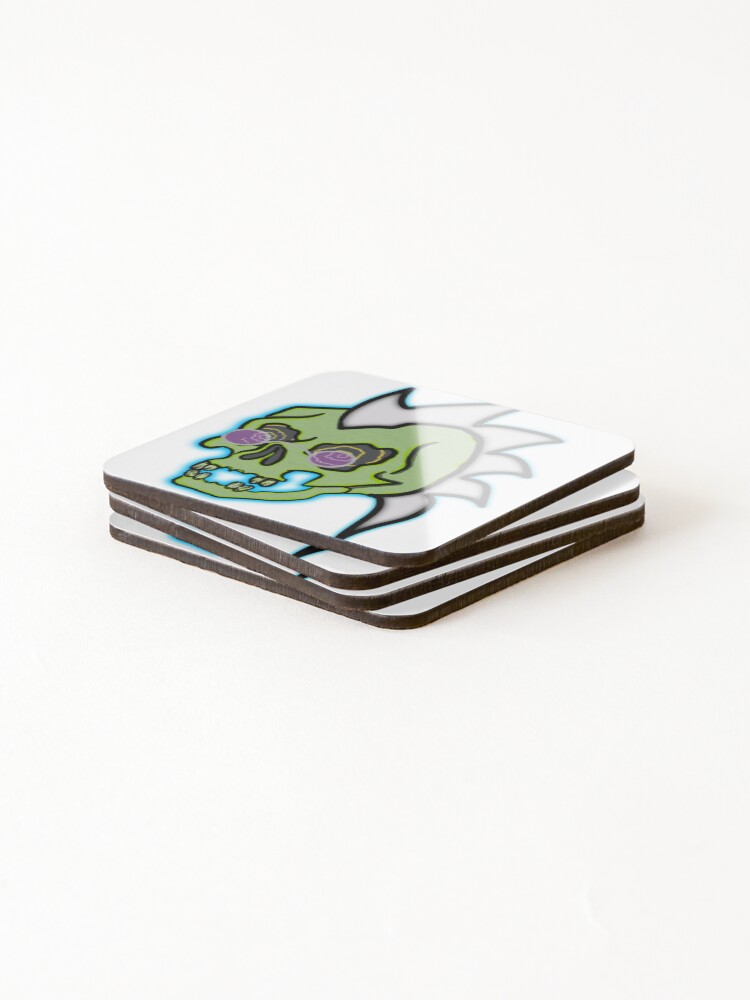 Thumbnail 4 of 5, Coasters (Set of 4), Curly designed and sold by CountMathula.