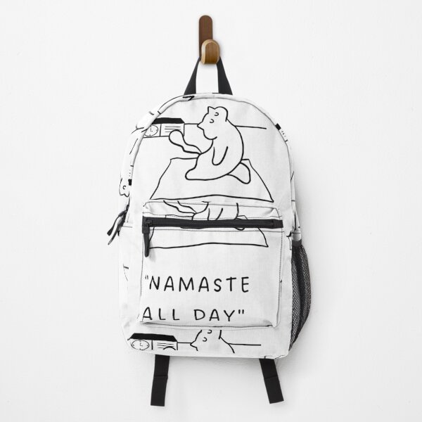 Item preview, Namaste All Day | Yoga Cat Illustration designed and sold by RM-Journey.