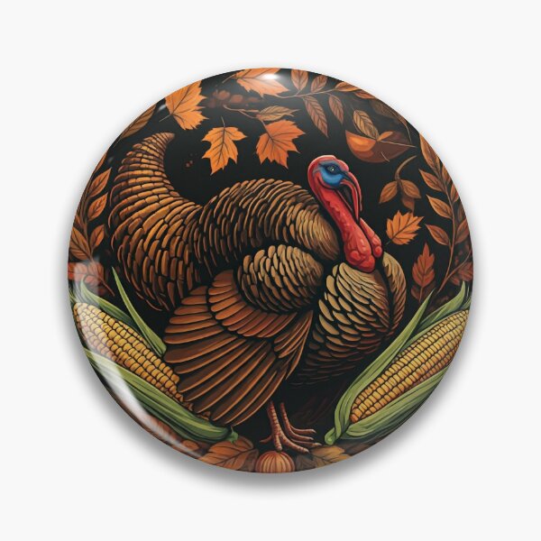 Item preview, Tranquil Turkey - Thanksgiving 2024 designed and sold by SuperVenus.
