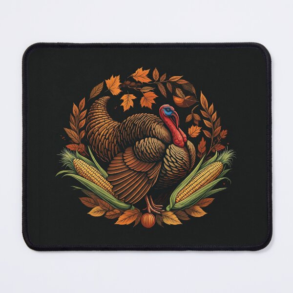 Item preview, Tranquil Turkey - Thanksgiving 2024 designed and sold by SuperVenus.