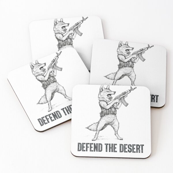 Item preview, DEFEND THE DESERT - COYOTE designed and sold by DefendNaturePDX.