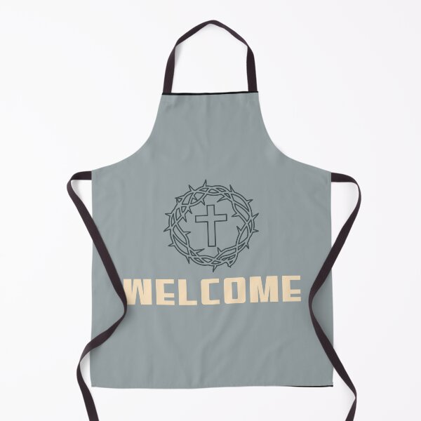 Item preview, Welcome Church Greeter Staff Cross and thorns designed and sold by tshirtart2024.