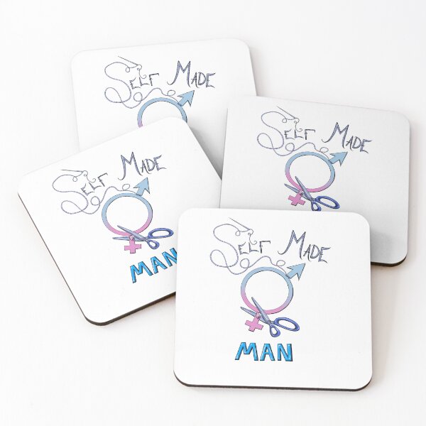 Item preview, Self Made Man (Trans Rights) designed and sold by Stratospheric Stray Studio .