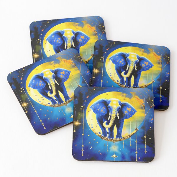 Item preview, A beautiful elephant.  Mystical abstraction designed and sold by Natalia-Vlad.