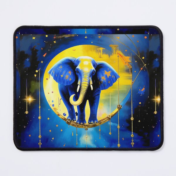 Item preview, A beautiful elephant. Mystical abstraction designed and sold by Natalia-Vlad.
