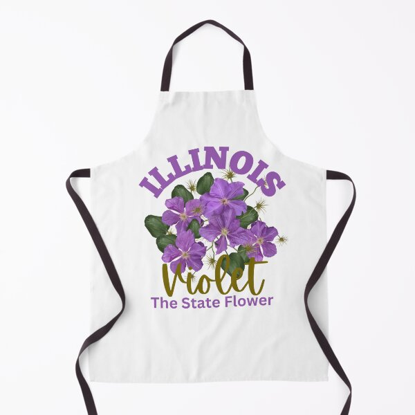 Artikelvorschau, Illinois State Flower Violet Klassisches T-Shirt Aufkleber entworfen und verkauft von ThinkNature!.