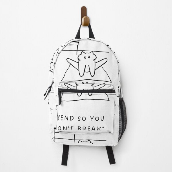 Item preview, Bend So You Don't Break | Yoga Cat Illustration designed and sold by RM-Journey.