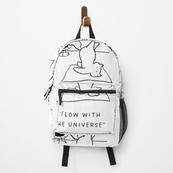 Item preview, Flow with the Universe | Yoga Cat Illustration designed and sold by RM-Journey.