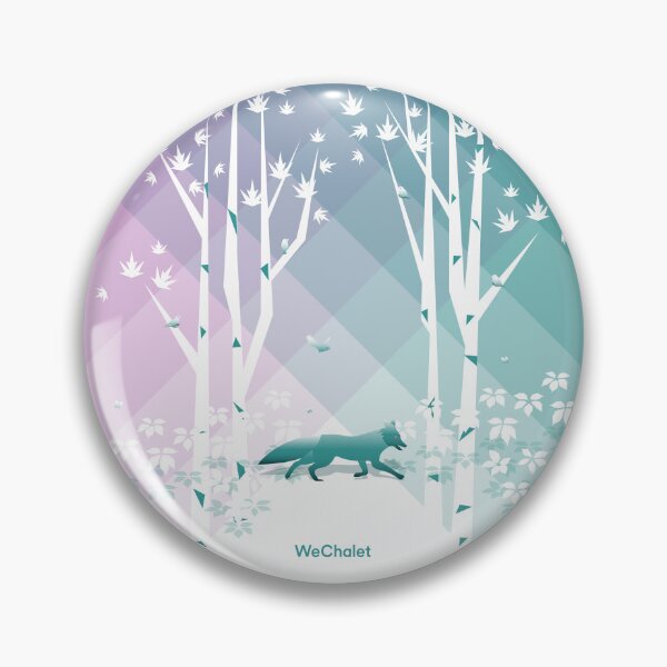 Aperçu de l'œuvre Renard d'automne | Violet créée et vendue par WeChalet.