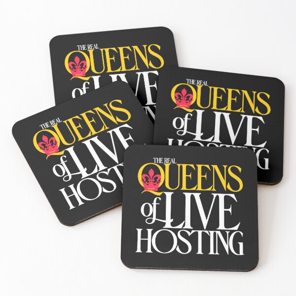 Item preview, THE REAL QUEENS OF LIVE HOSTING designed and sold by alegnacreates.