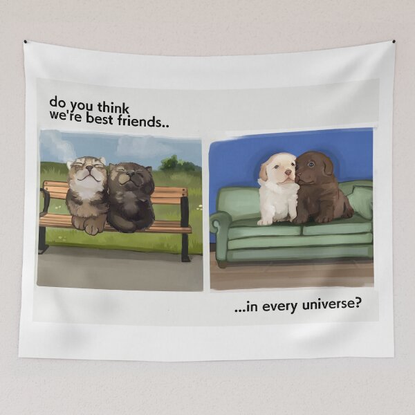 Item preview, best friends designed and sold by raposilda.