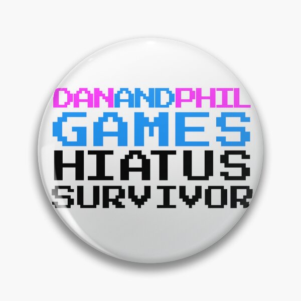 Item preview, Dan and Phil Games Hiatus Survivor designed and sold by J-Creative-.