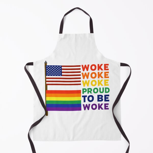 Item preview, Proud to be woke patriotic and inclusive flag design designed and sold by Rachel the Artist .
