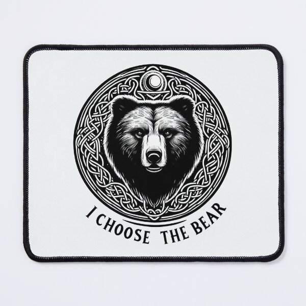 Item preview, Better the bear than the wolf. designed and sold by Art Off the Wood.