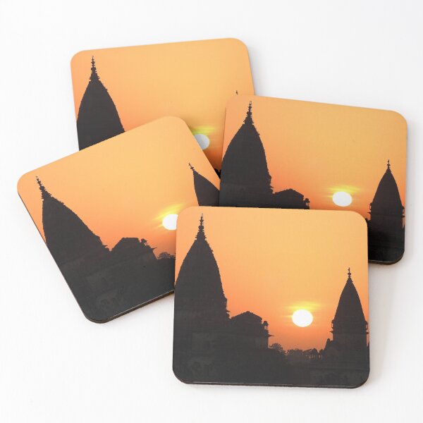 Item preview, Sunset At The Historic Town Of Orchha, India designed and sold by AussieAl.