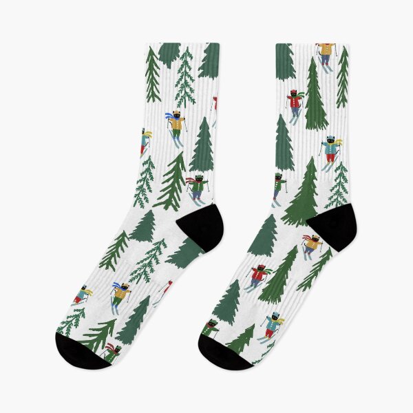 Item preview, The Cat Skiers designed and sold by KilkennyCat Art.