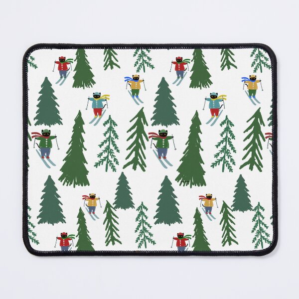 Item preview, The Cat Skiers designed and sold by KilkennyCat Art.
