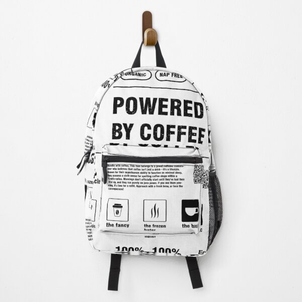 Item preview, Powered by coffee designed and sold by CamaleonDesigns.