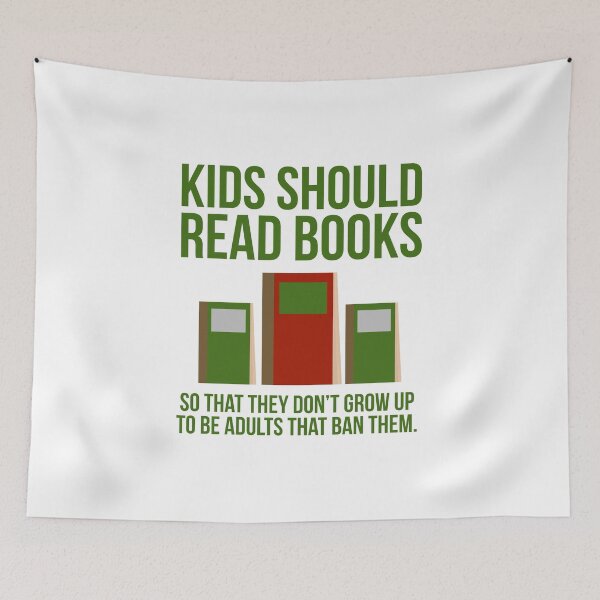 Item preview, Kids should read books  designed and sold by Rachel the Artist .