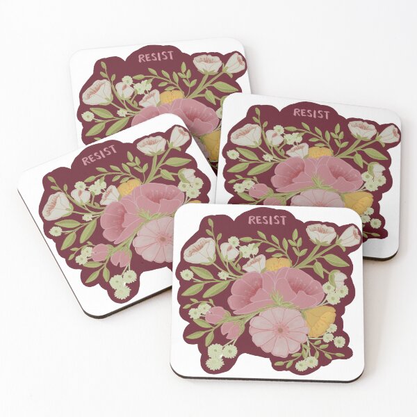 Item preview, Beautiful resistance | dark red designed and sold by rose-michele.