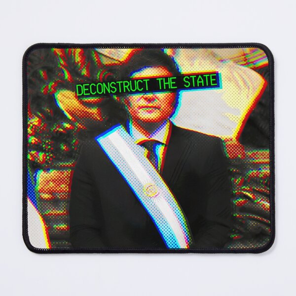 Item preview, Javier Milei Deconstruct The State Libertarian President designed and sold by LIBERTYMODE.