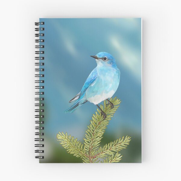 Item preview, The Peak (Mountain Bluebird) designed and sold by GyrKiteTours.