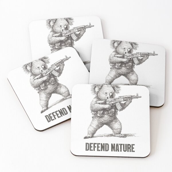 Item preview, DEFEND NATURE - KOALA designed and sold by DefendNaturePDX.