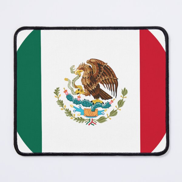 Item preview, circle flag and emblem of Mexico designed and sold by ak7sailor.