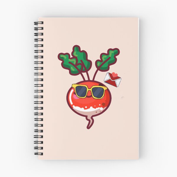 Item preview, Cute Cartoon Beetroot Wearing Sunglasses designed and sold by nada-art.