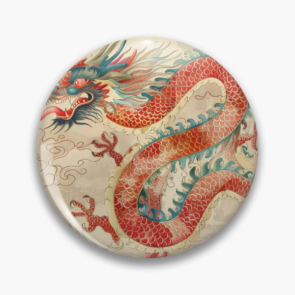 Item preview, Chinese Dragon Vintage Art 27 designed and sold by AstroRisq.